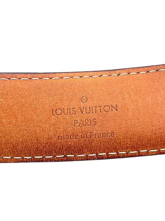 Louis Vuitton Ceinture Damier Brown Belt Gold main image 9